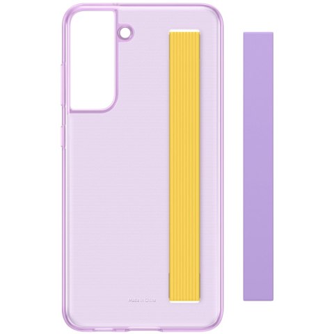 SAMSUNG Galaxy S21 FE Slim Strap Cover Violet