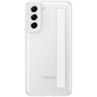 SAMSUNG Galaxy S21 FE Slim Strap Cover White