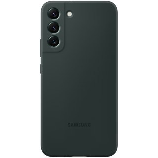 SAMSUNG Galaxy S22+ Silicone Cover Dark Green