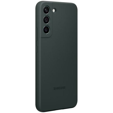 SAMSUNG Galaxy S22+ Silicone Cover Dark Green