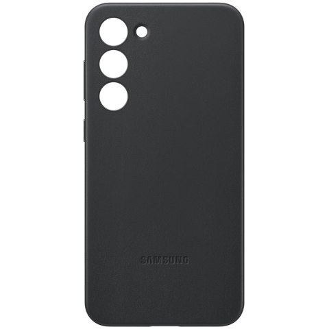 SAMSUNG Galaxy S23+ Leather Case Black