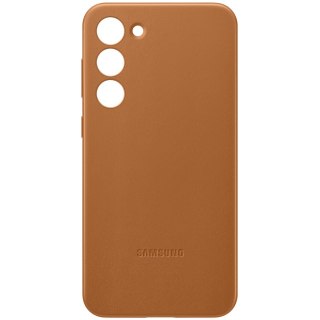 SAMSUNG Galaxy S23+ Leather Case Camel