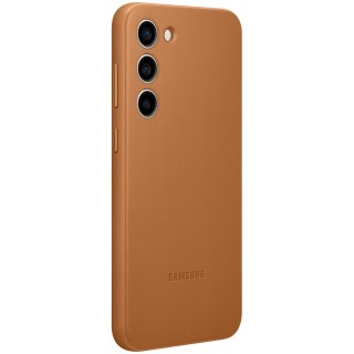 SAMSUNG Galaxy S23+ Leather Case Camel