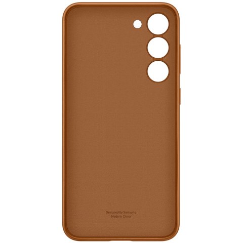 SAMSUNG Galaxy S23+ Leather Case Camel