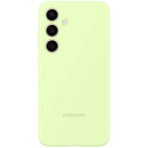 SAMSUNG Galaxy S24 Silicone Case Light Green