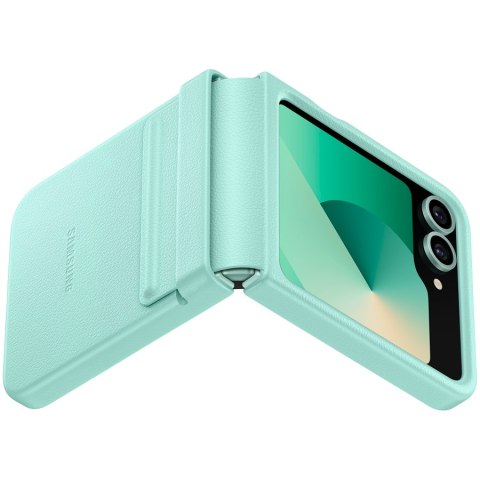 SAMSUNG Galaxy Z Flip 6 FLAP Eco Leather Case Mint