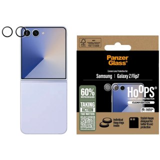 PANZERGLASS Hoops Camera Sam Z Flip7 Camera Lens Protector Black