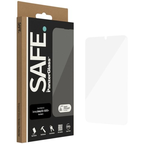 PANZERGLASS Screen Protector SAMSUNG Galaxy S22+ 5G, S23+, Ultra-Wide Fit