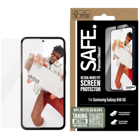 PANZERGLASS Ultra-Wide Fit Sam A56 5G Screen Protection SAFE