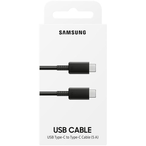 SAMSUNG Kabel USB-C/USB- C, 1m (5A, 100W), Czarny