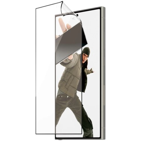 PANZERGLASS Eco MATRIX Screen Protector With D3O SAMSUNG Galaxy S24 Ultra Ultra-Wide Fit w. AlignerKit