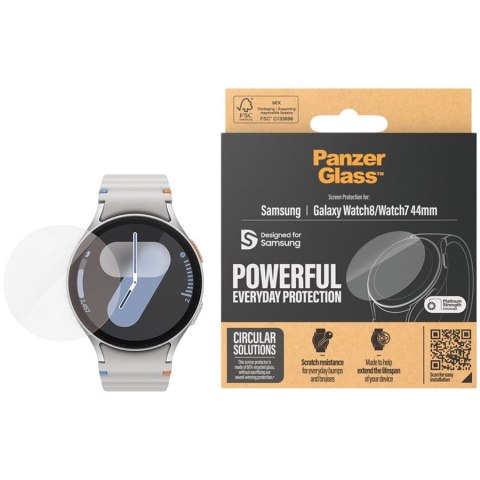 PANZERGLASS Screen Protector Samsung Galaxy Watch8 Watch7 44mm Ultra-Wide Fit