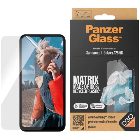 PANZERGLASS Ultra Wide Fit Sam A25 5G D3O Screen Protection 7360