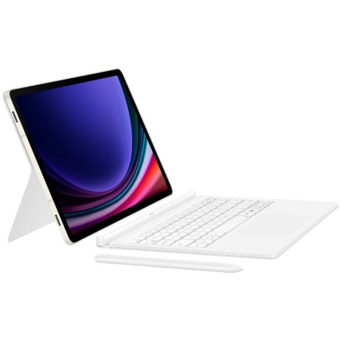 SAMSUNG Etui do Galaxy Tab S9/S9 FE Keyboard White