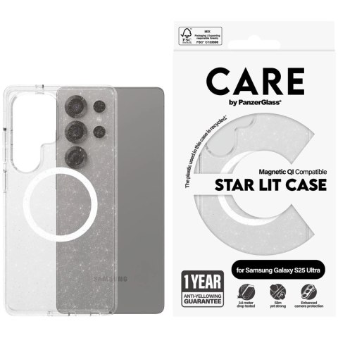 PANZERGLASS CARE Flagship Urban Combat QI Starlight S25 Ultra White