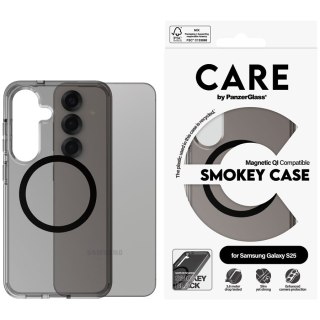 PANZERGLASS CarE Flagship Urban Combat QI Smokey S25 Black
