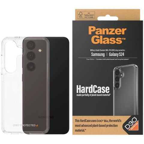 PANZERGLASS HardCase Transparent w. D3O SAMSUNG Galaxy S24