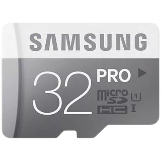 SAMSUNG PRO microSDHC 32GB + Adapter