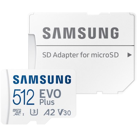 SAMSUNG EVO Plus microSDXC 512GB + Adapter
