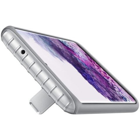 SAMSUNG Galaxy S20 X1 Protective Standing Cover Silver