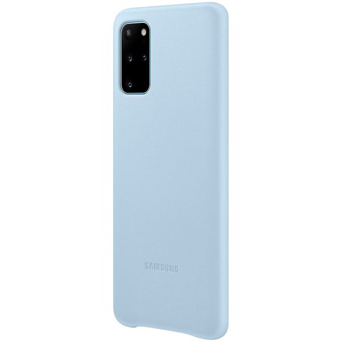 SAMSUNG Galaxy S20+ Leather Cover Blue