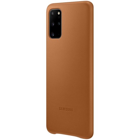 SAMSUNG Galaxy S20+ Leather Cover Brown