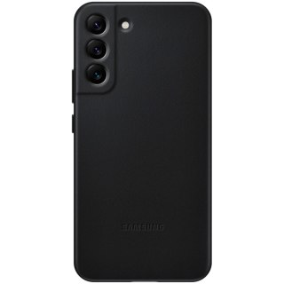 SAMSUNG Galaxy S22+ Leather Cover Black