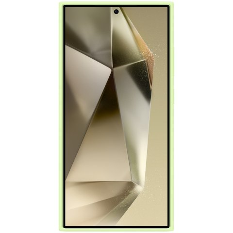 SAMSUNG Galaxy S24 Ultra Silicone Case Light Green