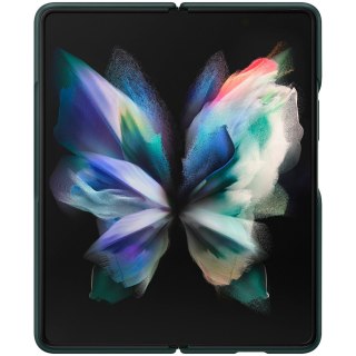 SAMSUNG Galaxy Z Fold3 Leather Cover Green