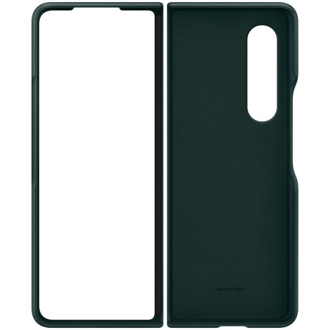 SAMSUNG Galaxy Z Fold3 Leather Cover Green