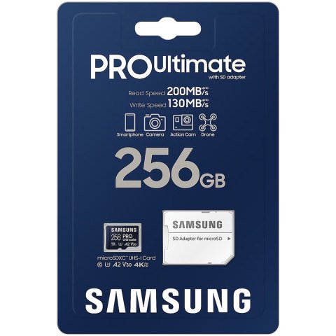 SAMSUNG PRO Ultimate microSDXC 256GB + Adapter