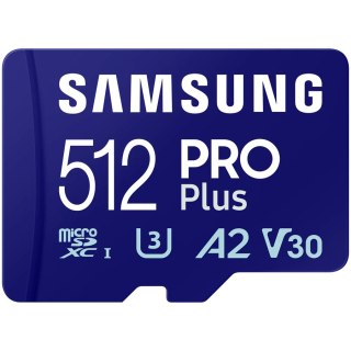 SAMSUNG PRO Plus microSDXC 512GB + Adapter