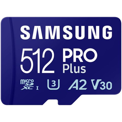 SAMSUNG PRO Plus microSDXC 512GB + Adapter