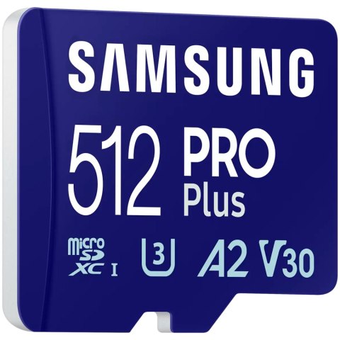 SAMSUNG PRO Plus microSDXC 512GB + Adapter