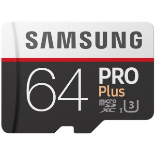 SAMSUNG PRO Plus microSDXC 64GB + Adapter