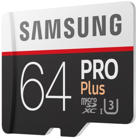SAMSUNG PRO Plus microSDXC 64GB + Adapter