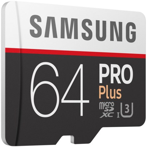 SAMSUNG PRO Plus microSDXC 64GB + Adapter
